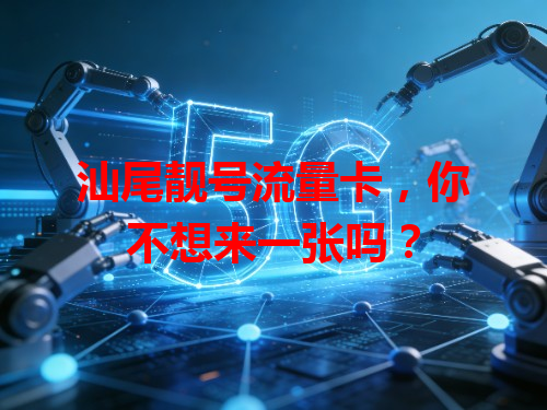 汕尾靓号流量卡，你不想来一张吗？