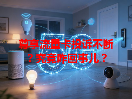 尊享流量卡投诉不断？究竟咋回事儿？