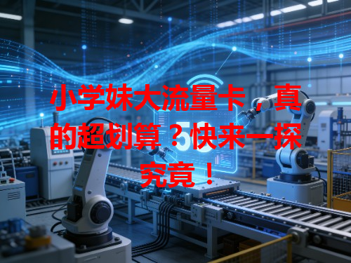 小学妹大流量卡，真的超划算？快来一探究竟！