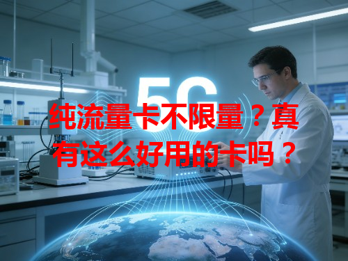 纯流量卡不限量？真有这么好用的卡吗？