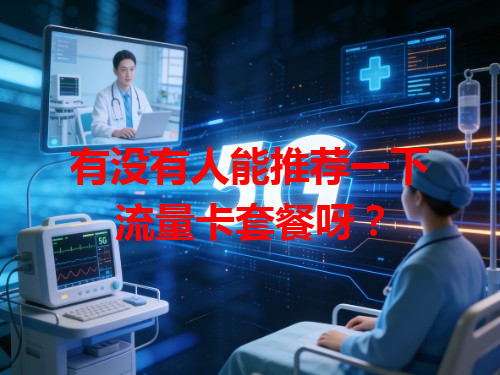 有没有人能推荐一下流量卡套餐呀？