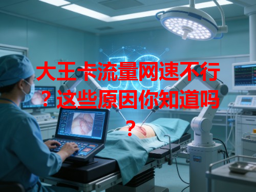 大王卡流量网速不行？这些原因你知道吗？