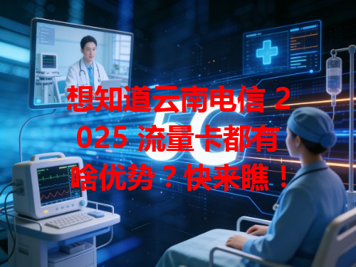 想知道云南电信 2025 流量卡都有啥优势？快来瞧！