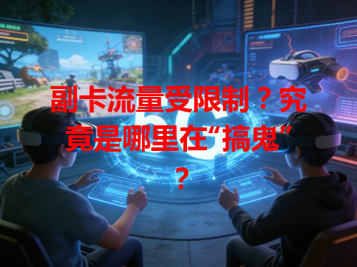 副卡流量受限制？究竟是哪里在“搞鬼”？