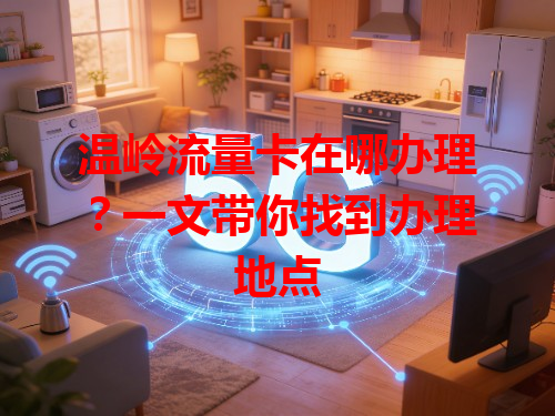 温岭流量卡在哪办理？一文带你找到办理地点