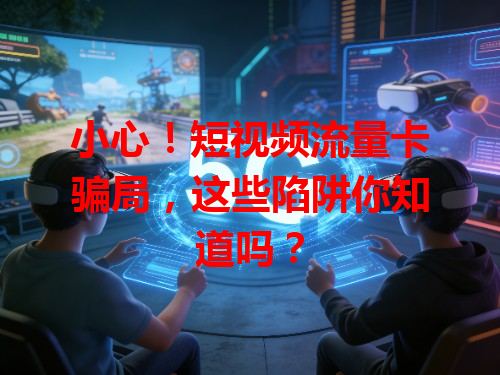 小心!短视频流量卡骗局,这些陷阱你知道吗?