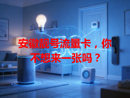 安徽靓号流量卡，你不想来一张吗？