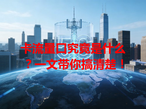 卡流量口究竟是什么？一文带你搞清楚！