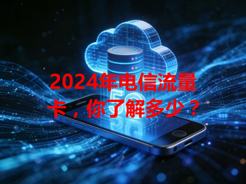 2024年电信流量卡，你了解多少？