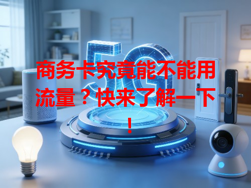 商务卡究竟能不能用流量？快来了解一下！