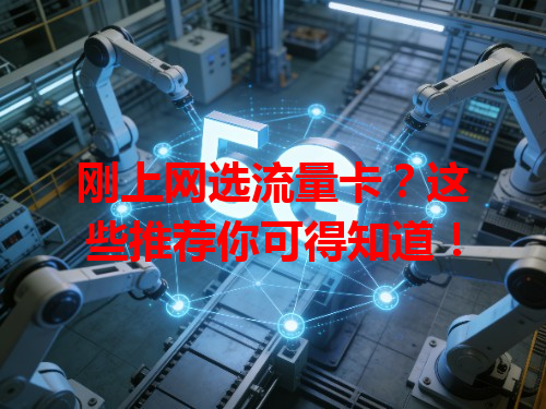 刚上网选流量卡？这些推荐你可得知道！