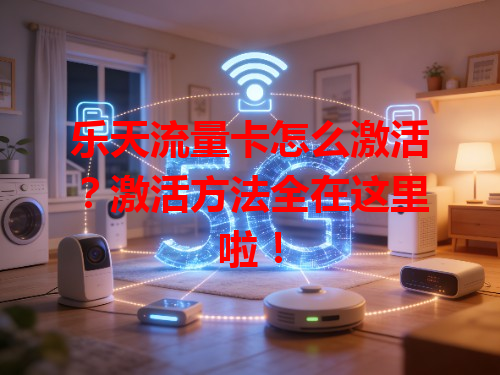 乐天流量卡怎么激活？激活方法全在这里啦！