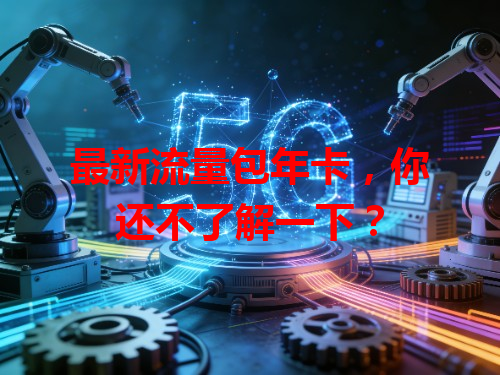 最新流量包年卡，你还不了解一下？
