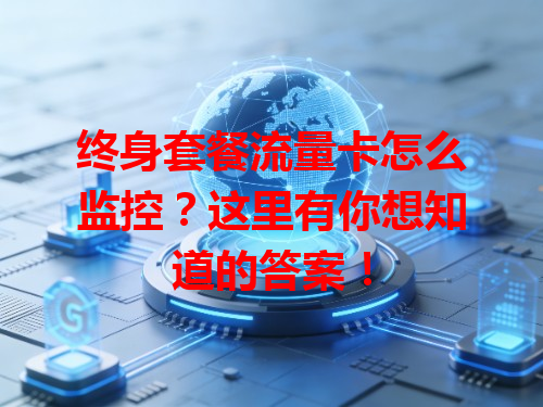 终身套餐流量卡怎么监控？这里有你想知道的答案！