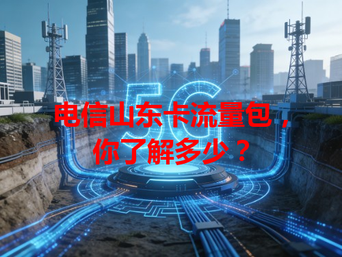 电信山东卡流量包，你了解多少？