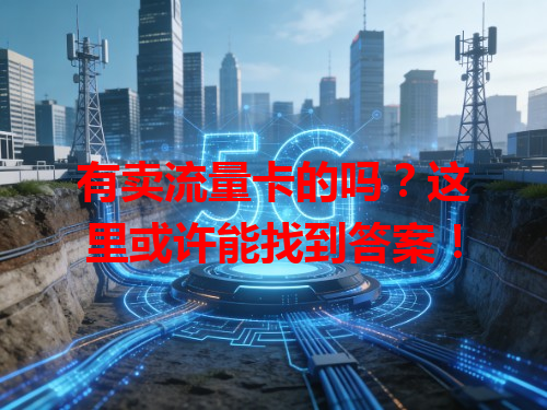 有卖流量卡的吗？这里或许能找到答案！