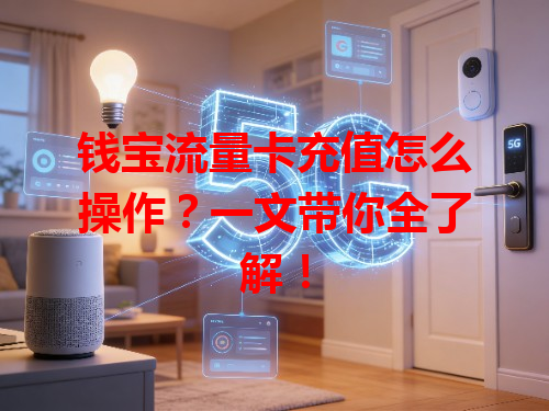 钱宝流量卡充值怎么操作？一文带你全了解！