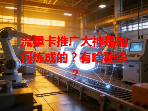 流量卡推广大神是如何炼成的？有啥秘诀？