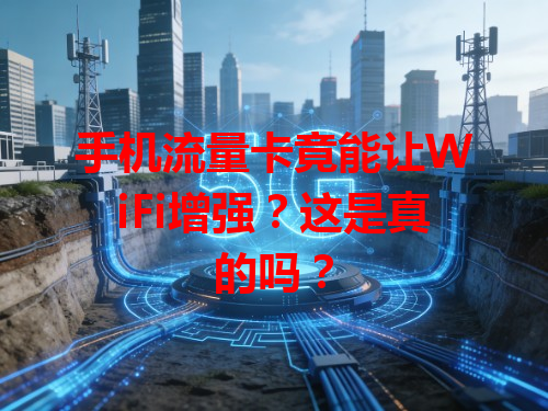 手机流量卡竟能让WiFi增强？这是真的吗？