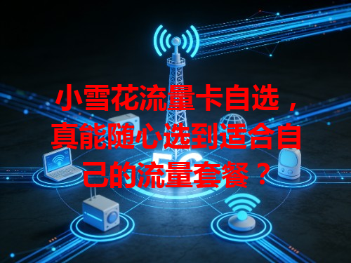 小雪花流量卡自选，真能随心选到适合自己的流量套餐？