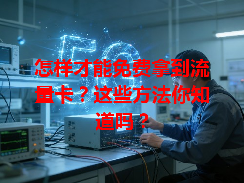 怎样才能免费拿到流量卡？这些方法你知道吗？