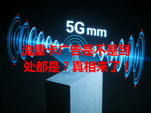 流量卡广告是不是到处都是？真相来了！