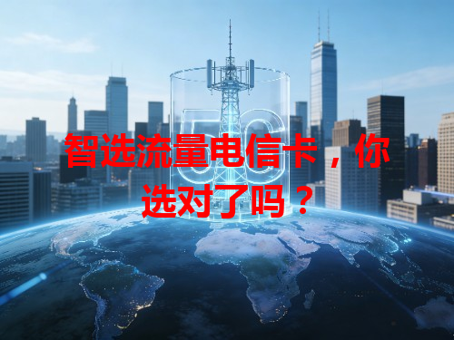智选流量电信卡，你选对了吗？