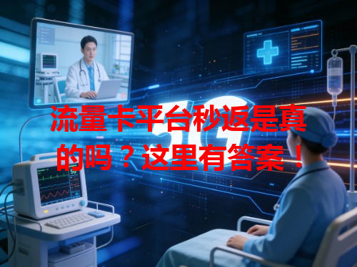 流量卡平台秒返是真的吗？这里有答案！