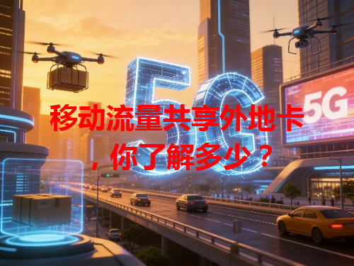 移动流量共享外地卡，你了解多少？