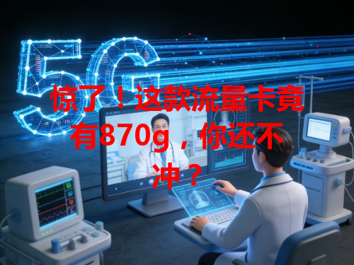 惊了！这款流量卡竟有870g，你还不冲？