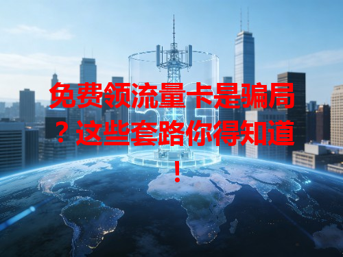 免费领流量卡是骗局？这些套路你得知道！