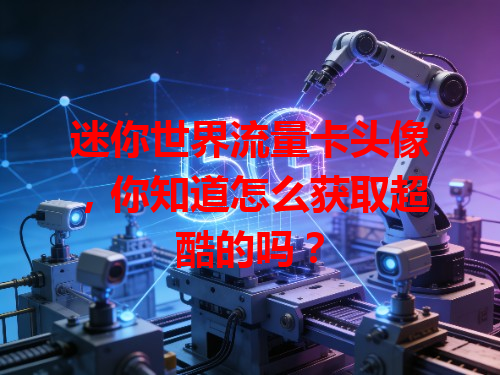 迷你世界流量卡头像，你知道怎么获取超酷的吗？