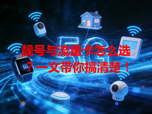 靓号与流量卡怎么选？一文带你搞清楚！