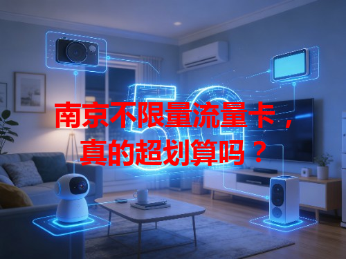 南京不限量流量卡，真的超划算吗？