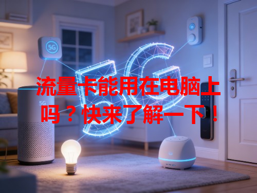 流量卡能用在电脑上吗？快来了解一下！