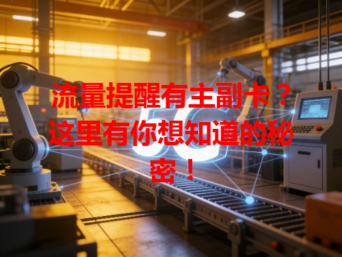 流量提醒有主副卡？这里有你想知道的秘密！