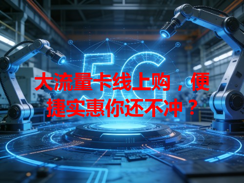 大流量卡线上购，便捷实惠你还不冲？