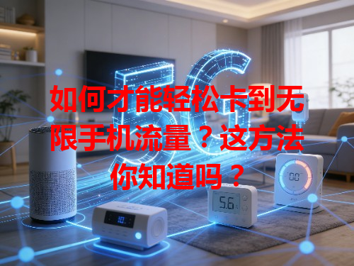 如何才能轻松卡到无限手机流量？这方法你知道吗？