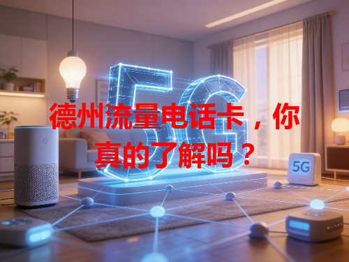 德州流量电话卡，你真的了解吗？