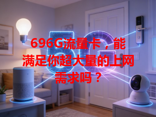 696G流量卡，能满足你超大量的上网需求吗？