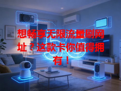 想畅享无限流量刷网址？这款卡你值得拥有！