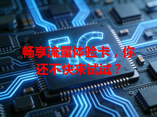 畅享流量体验卡，你还不快来试试？