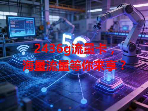 2436g流量卡，海量流量等你来享？