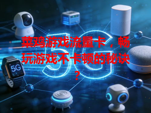 菜鸡游戏流量卡，畅玩游戏不卡顿的秘诀？