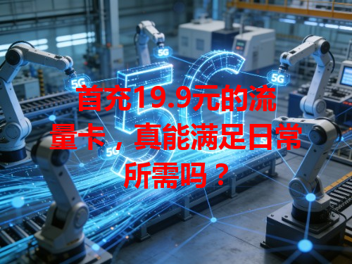 首充19.9元的流量卡，真能满足日常所需吗？