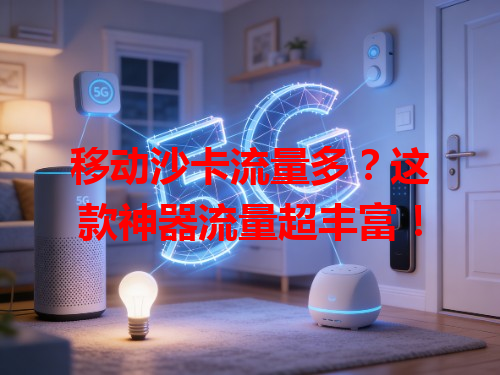 移动沙卡流量多？这款神器流量超丰富！