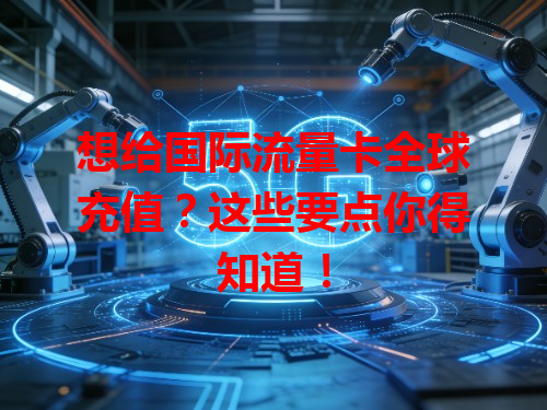 想给国际流量卡全球充值？这些要点你得知道！