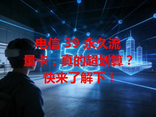 电信 39 永久流量卡，真的超划算？快来了解下！