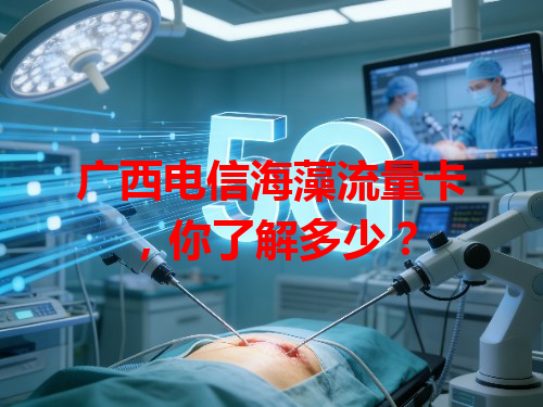 广西电信海藻流量卡，你了解多少？