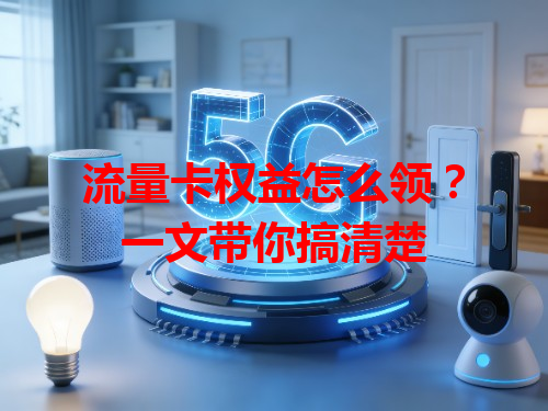 流量卡权益怎么领？一文带你搞清楚